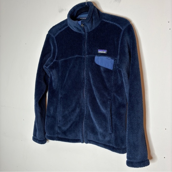 Patagonia Worn Wear Full-Zip Re-Tool Jacket in Navy Blue Size S - Picture 12 of 12